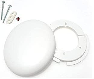 Lampen Abzweigdosen, Verteilerdose, weiß, wahlweise Ø 100 oder Ø 130, superflach mit Montageset Globe Warehouse® (Ø 130)