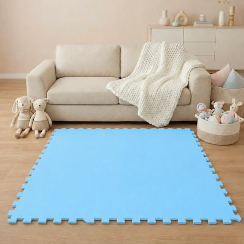9 Pieces Baby Play Mat - 30x30 Puzzle Mats Soft Playmat Interlocking Foam Tiles