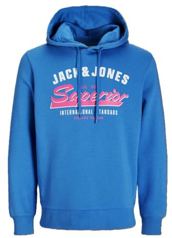 JACK & JONES Herren Kapuzenpullover Hoodie Rf9-q Sweat (L, #81 Flieder)