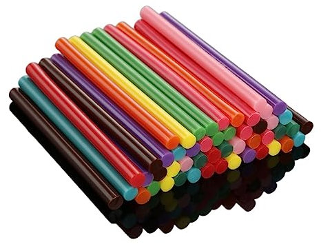 Heißklebesticks Farbig, 100Pcs 10 Farbe 7X 100MM DIY Hot Melt Kleber Stick Klebstoff Bunte for Elektrische Kleber Gun Car Audio Handwerk Reparatur Siegellack Stick
