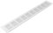 Vent Systems 400 x 60 mm / 16 x 2.4 Inch (Outer Dimensions) Air Supply Ventilation Grille - White Aluminium Rectangle Intake/Exhaust Grate - HVAC Register Cover for Floor, Wall, Door Duct