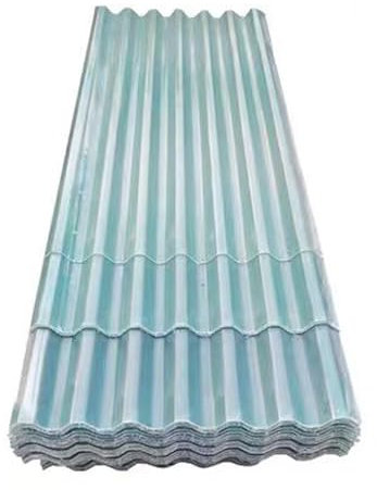 2mm FRP-Tageslichtplatten,Transparent Wellplatten,Metall Dachblech Wellblech Dachplatten,Schlagfestigkeit/Anti-UV Dach Platten,Stoßfeste Dachpaneele,1/3/4/6/9/11/13/16 Stk (0.9x1.4m/35x55in,1 Pcs)