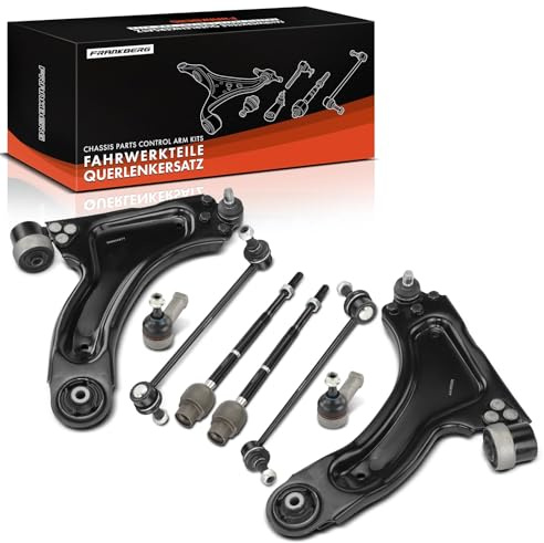 Frankberg Querlenker Satz 8-Teilig 4513380037 Kompatibel mit Combo | Kompatibel mit Combo Tour, Corsa C Kasten/Hatchback X01, Combo MK II (C) Kasten/MPV F25, Corsa C X01, Combo Kasten/MPV