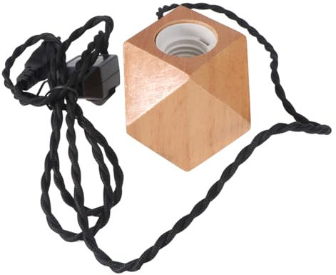 Alipis 1stk Schreibtisch Lampe Aus Holz Dekorative Lampenfassung Fassungslichthalter Kronleuchterhalter Im Einfachen Stil Balkon Lichthalter Dekoratives Licht Flur Lichthalter Plastik