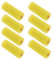 sourcing map Paint Roller Cover 4 Inch Small Texture Sponge Brush for Household Wall Painting Treatment 8Pcs