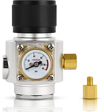 ATUMY Heimbrau-Sets Druckminderer Mini-Co2-Ladegerät, 0-90 Psi Bierfass-Ladegerät Mini-Co2-Regler Connect Home Brew