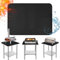 Khongoo Griglia per Grill A Gas 40 x 60 cm - 0.6 mm, Facile da Pulire- Nero - 1 Pezzo