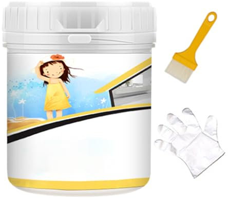 12,4x12,1 Cm Colle Imperméable Transparente Agent Waterproof Invisible Mastic Imperméable Pour Sol De Salle De Bain Agent Anti-Fuite Étanche Pour Salles De Bains, Toilettes, Carrelages, Murs