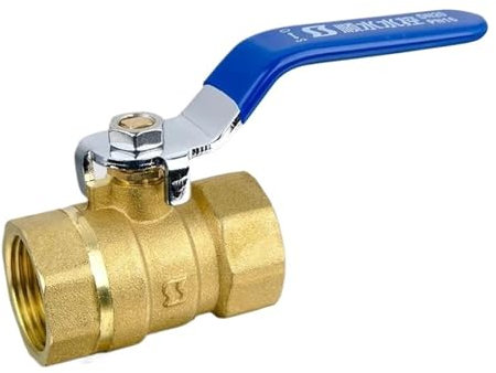 2-1/2 messing Gewinde Kugelhahn Mit Hebel Griff Kupfer Sanitär Tap 1 stücke