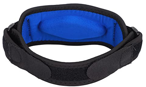 ACOGEDO Guardara de Rodilla con Correa de Rótula Ajustable para Alivio del Dolor - Banda Apoyo para Senderismo, Baloncesto - Protector Rodilla Cómodo y Flexible