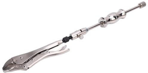 Tbest Slide Hammer Locking Pliers Set 9 Inch 2 Pound Swivel Grip Attachment Nail Pin Seal CV Axle Removal Universal Automotive Repair Maintenance