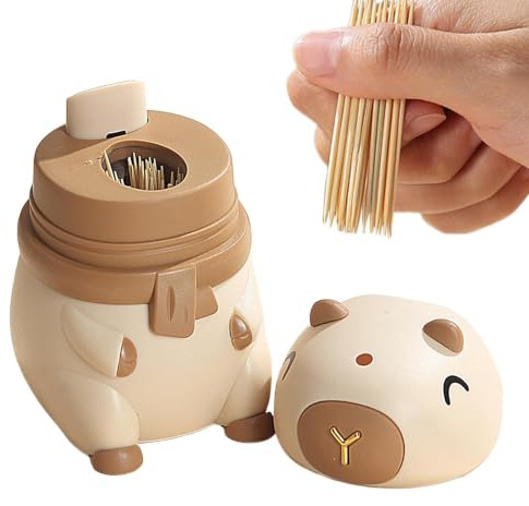 Porta Palillos Dispensador Organizador Creativo De Cubo O Tarro, Contenedor | Dispensador Automático De Palillos Para Cocina, , Viaje, Baño, Restaurante Y Cotidiano