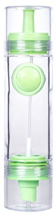80 ml Aceite Vinagre vinagrera, barbacoa de bomba de Spray pulverizador de aceite pulverización botella cocina accesorios, rellenable Dispensador de condimento de Caster para cocinar