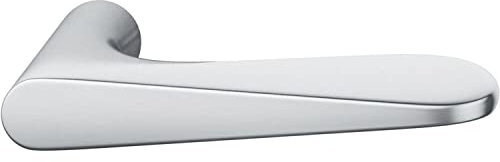 FSB 0 10 1144 04600 6204 ASL AGL Drückerlochteil Türgriff universal, Türdrücker abgerundet, Edelstahl matt 10114404600, Silber
