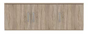 FORTE Niko Aufsatz, Holzwerkstoff, 43 x 123 x 53 cm