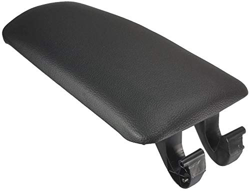 Copertura per bracciolo con console centrale, nero, A4 B6 B7 02-07
