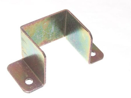 One Stop DIY BZY Stahlplatten, 36 mm x 33 mm x 28 mm, 2 Stück