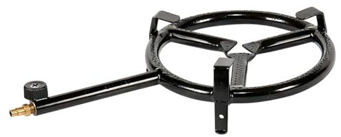 TIENDA EURASIA - Quemador Paellero Gas | ø30 cm | Quemador Paellero con Acabado Esmaltad | Paellero de Gas Butano y Gas Propano