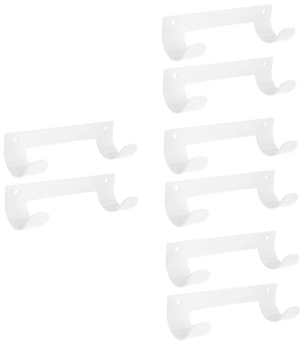 PRETYZOOM 8piezas Soporte De Planchar De Pared Colgador De Plancha De Organizador De Planchar para Resistente