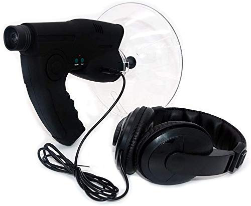 MYVVKIA Monokulares Parabolmikrofon, Schallverstärker-Ohrbionisches Teleskop und Vogelbeobachtungsteleskop, Bionic Ear Long Range Birds Listening Telescope 200M, für Fernhören