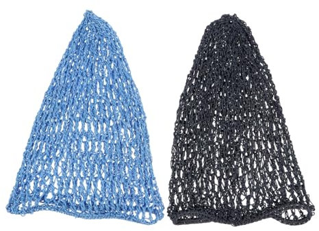 LIFKOME 2stücke Haarnetz Schlafhaube Atmungsaktive Und Dehnbare Kopfhaube Für Damen Für Langes Lockiges Haar Schützt Frisur Beim Schlafen Mit Elastischem Band