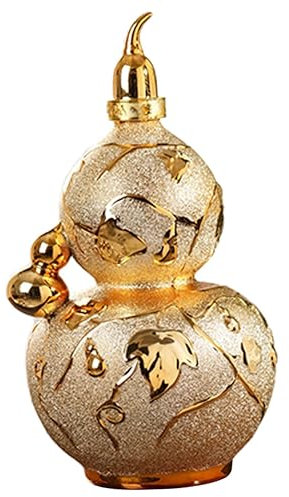 PHENOFICE Gourd Wine Bottle Ceramic Wine Jug for Home Barbecue Party Large Capacity Sealed Design