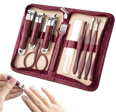 Conjunto de herramientas para el cuidado de las uñas, herramientas para el | Herramientas de kits de manicura y , kits de preparación profesionales portátil