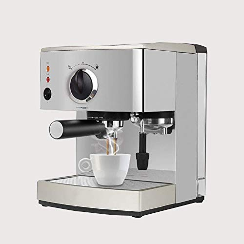 Machine à Café Espresso Machine à Café 15 Bar, Capuccino, Mousse de Lait Moussant, 920W, Capacité 1.5L Buse à Vapeur du Plateau Goutte-À-Goutte Amovible Compatible avec la Préparation Des Boissons In