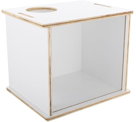 Toddmomy Lavabo para Orina Lavabo para Baño de Madera Accesorio para Chinchilla Bañera Decorativa para Hámster Bañera Multifunción para Hamster