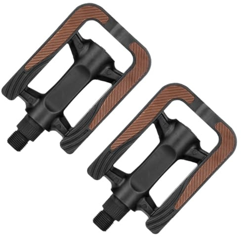 Alipis Pedali Flat per Bicicletta con Cuscinetti Sigillati Antiscivolo Pedali Platform Resistenti per Bici da Corsa e Urban Bike per Mountain Bike