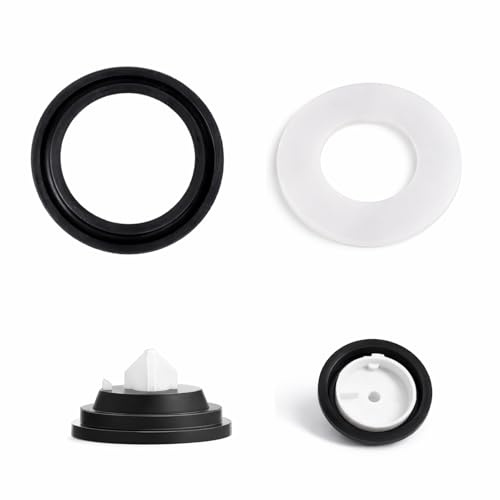 RowGlow 4 piezas membrana de cisterna y Junta Goma Cisterna Descarga 62x33x3 mm, kit junta diafragma WC cisterna arandela de estanqueidad de recambio (Juego de 4 piezas)