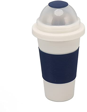 WGFOIP Vaso para Batidos Congelados Rápidos, Doble Aislamiento, Fuerte Máquina para Hacer Granizados para Fiestas en la Cocina, Hecho de Aluminio PP, Regalo Ideal para el Verano, Ligero y Portátil