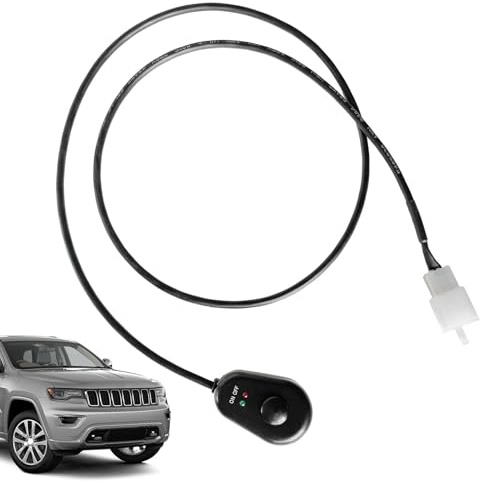 Steuerung für Fahrzeugbeleuchtung,12V Relais Ein Aus Steuerung - Tropfenförmige Fahrzeug-Lichtsteuerung mit roter und grüner LED-Anzeige | Für Fahrzeug Wohnmobil SUV LKW Boot Vorne