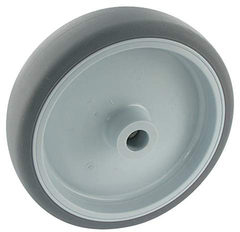 Rollentechnik vom Stein GmbH Apparaterollen Rad Ø100mm TPE Gummi schwarz