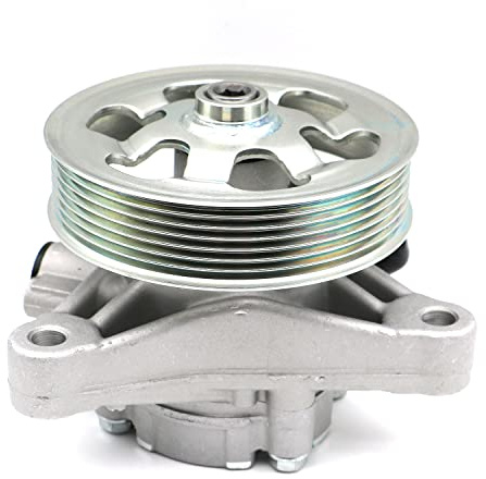 Chefull 21-5495 Power Steering Pump with Pulley fits for 2008 2009 2010 2011 2012 for Honda Accord 2.4L, for 2008 2009 2010 2011 2012 for Accord 2.4, Power Assist Pump Assembly