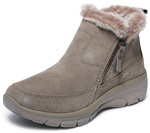 Skechers - EASY GOING COOL ZIP!, Botas cortas al tobillo, TAUPE,