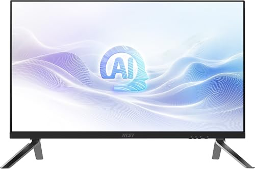 MSI Modern AM273Q AI AIO Desktop: 68.6 cm QHD, Intel Core 5-125H, 16GB de Memoria, 1TB M.2 NVMe SSD, WiFi 6E, BT 5.3, Negro, Windows 11 Pro: 1UM-039US