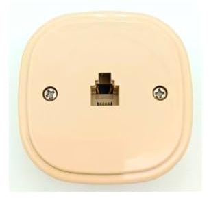 Prometeo Electronics® Modulare Telefonsteckdose Plug RJ11 / RJ14 6P4C