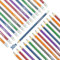 30x Bleistifte HB mit Radiergummi - 6 Farben - vorgespitzt - sechseckig - zum Zeichnen und Schreiben - für Schule, Büro, Uni und Zuhause - Bleistift Pencil Pencils