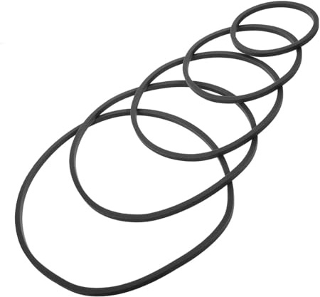 ibasenice 5 Piezas Anillos Flotantes para Plantas Acuario Aros de Alimentación Peces Círculos Aislantes para Peceras Plástico Resistente Negro Versátil para Tanques