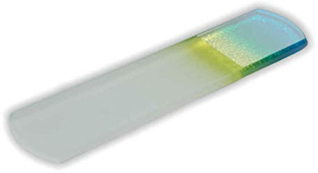 Danzetta Profi Hornhautraspel aus gehärtetem Glas Hornhautfeile Fussraspel Glasfeile Hornhaut Hornhautentferner Fußfeile zweiseitig DN3027