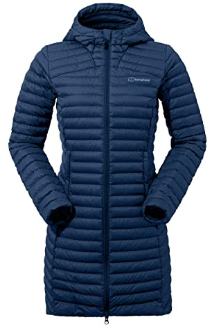 Berghaus Women's Nula Synthetic Insulation Padded Warm Jacket | Durable Design | Water Resistant | Puffer Insulated Jacket, Dusk, 8