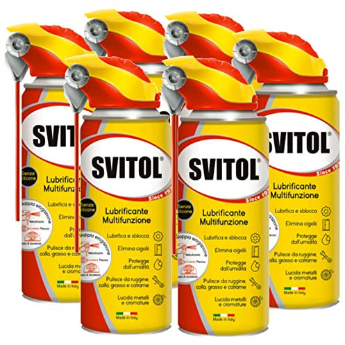 AREXONS SVITOL Spray LUBRIFICANTE SBLOCCANTE Multifunzione 6X 500ml Multiuso