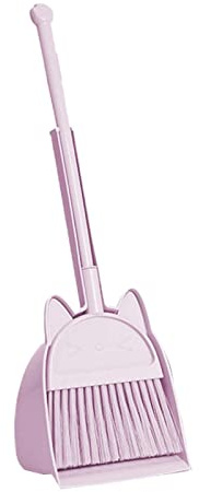Sharplace Mini balai avec pelle à poussière, ensemble de jeu de balayage, ensemble de jouets de nettoyage de maison pour enfants, cadeaux d'anniversaire pour,