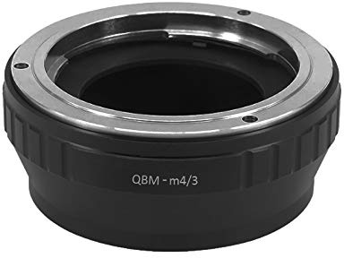 ROLLEI-M4/3 objektivadapter kompatibel med Rollei QBM-objektiv kompatibel med Panasonic M4/3 MFT-kamera