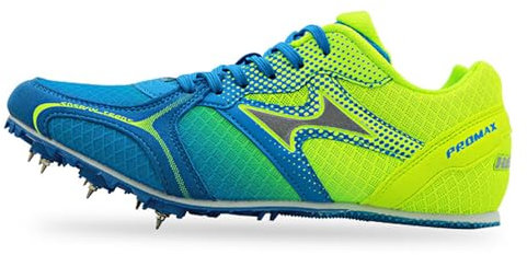 Leichtathletik Herren-Mittelstrecken-Laufschuhe Unisex-Leichtathletikschuhe Leichte Spikes Laufschuhe Weitsprung-Leichtathletikschuhe Rutschfeste VerschleißFest Für Test,Kinder,Herren,Damen