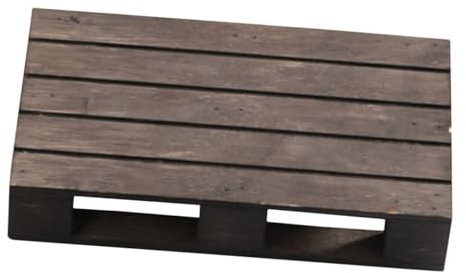 GOOHOCHY Palet De Madera Carbonizada Estera De Madera para Platos Calientes Portabebidas Posavasos De Cerveza De Madera Posavasos De Paleta Soporte De Exhibición Cocinando