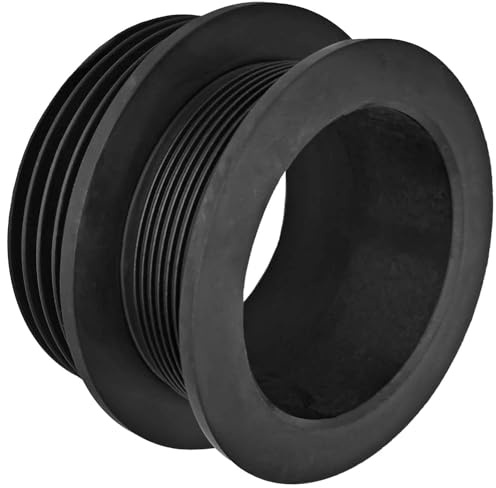 MegaHaustechnik HT Kombiadapter geeignet für verschiedene oder gleiche Rohr Ø 50mm x 40/32mm - Gummi Verbinder für Ø innen 50mm mit Rohr Ø außen 40mm oder 32mm HTA