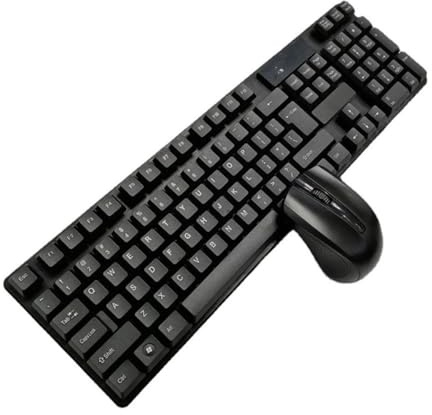 WUTIANBAO Tastiera Ergonomica E Mouse Set Tastiera E Mouse Wireless Design Ergonomico Produttività Migliorata Connessione Stabile Multimediali Er Pc Laptop