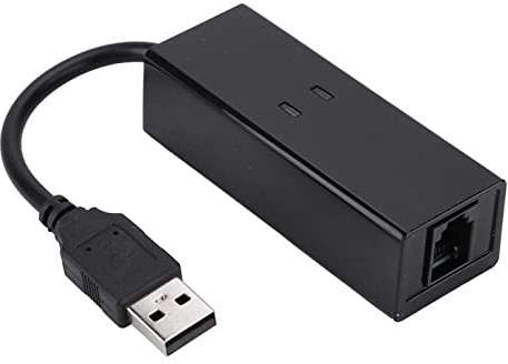 aqxreight USB 2.0 56K Externt Datafaxmodem med Nummerpresentation för 98/XP//7 |V.92 Protokoll |Kompakt Uppringd Röstmodem för
